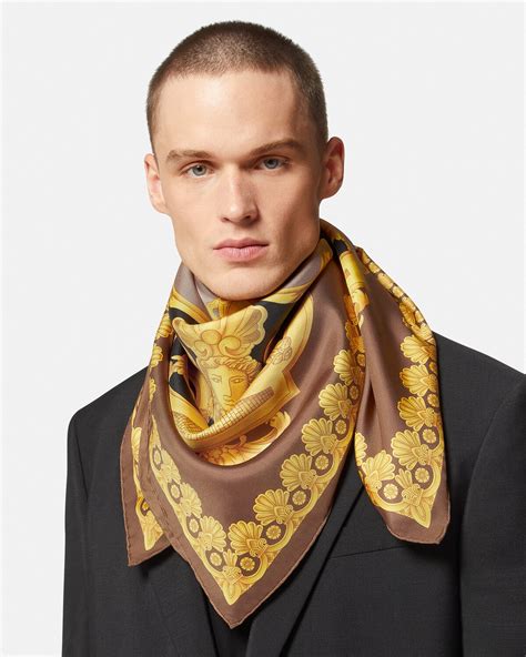 foulard versace barocco|versace silk foulards.